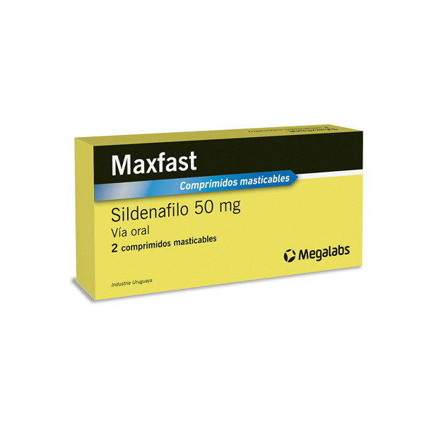 Imagen de MAXFAST MASTICABLE 50 mg [4 comp.]