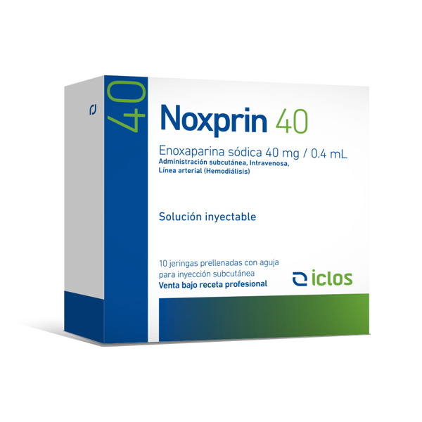 Imagen de NOXPRIN 40 40 mg [10 jer.prell.]