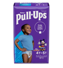 Imagen de HUGGIES PULL UPS VARON TRAINING PANTS TALLA 4-5 [17 uni.]