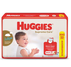 Imagen de HUGGIES SUPREME CARE MEGA XXG XXG [50 uni.]