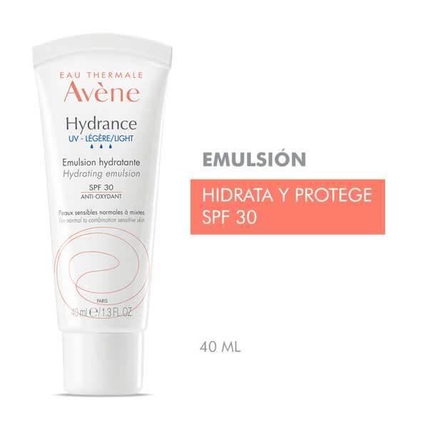 Imagen de AVENE HYDRANCE OPTIMALE UV LEGERE 20 fps [40 ml]