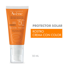 Imagen de AVENE SOLAR LINEA NARANJA CREMA CON COLOR 50 fps [50 ml]