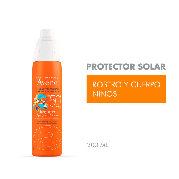 Imagen de AVENE SOLAR LINEA NARANJA SPRAY NIÑOS 50 fps [200 ml]