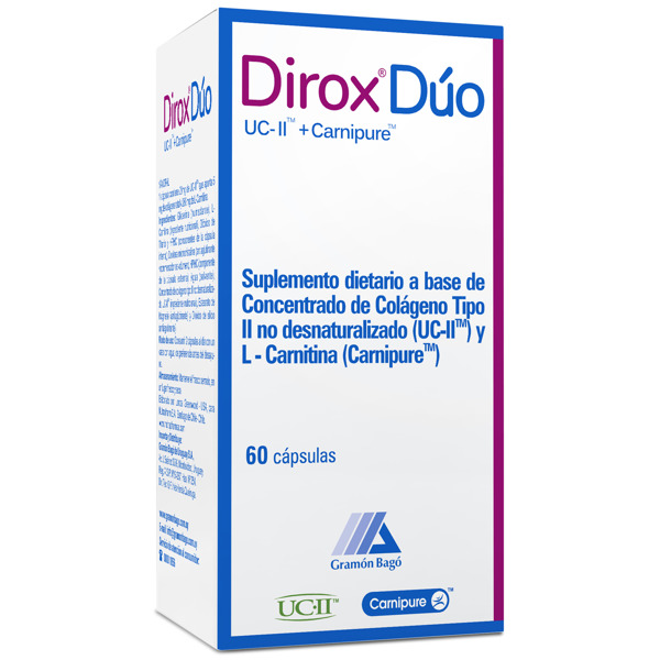 Imagen de DIROX DUO 20+260mg. [60 cap.]