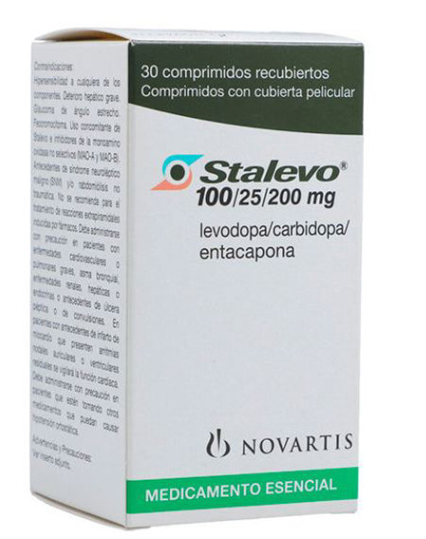 Imagen de STALEVO 100/25/200 100+25+200mg [30 comp.]