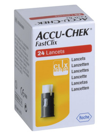 Imagen de ACCUCHEK FASTCLIX LANCET [24 uni.]