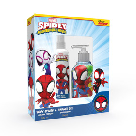 Imagen de DISNEY SPIDEY BODY SPLASH+JABON LIQUIDO PACK [200+280ml]