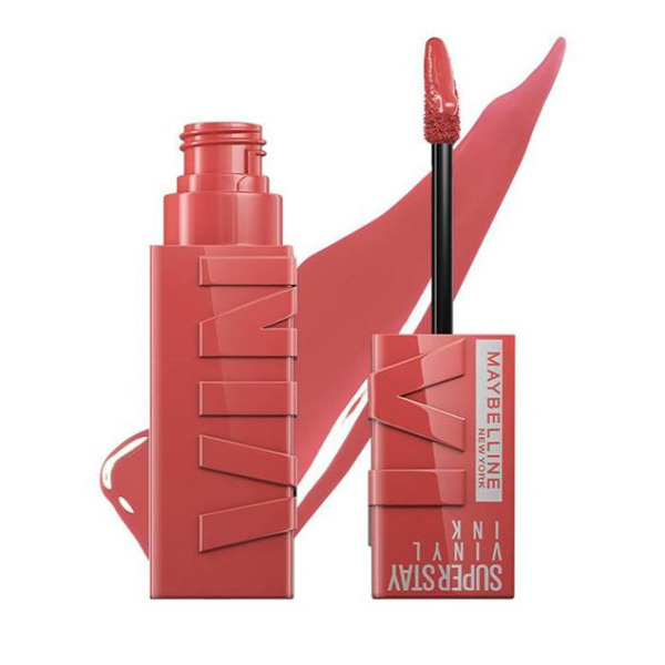 Imagen de MAYBELLINE LABIAL SUPER STAY VINYL INK PEACHY [4,2 ml]