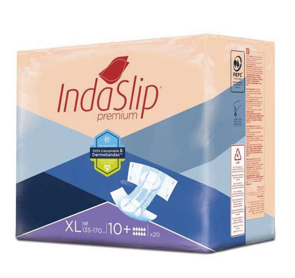 Imagen de INDASLIP PREMIUM PLUS XL10 110-170 cm 20 uni