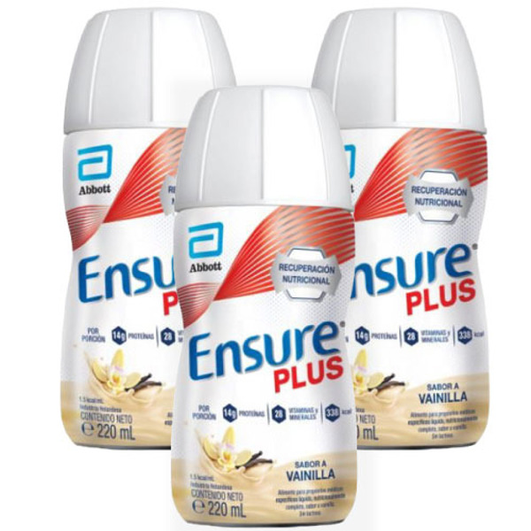 Imagen de ENSURE PLUS VAINILLA COMBO 3 UNI [3 uni.]