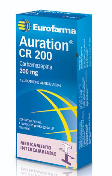 Imagen de AURATION CR 200 200 mg [20 comp.]