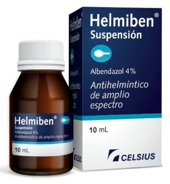 Imagen de HELMIBEN SUSPENSION 200mg/5ml [10 ml]