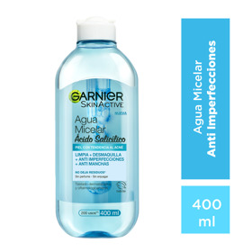 Imagen de GARNIER SKIN ACTIVE EXPRESS ACLARA ANTI ACNE AGUA MICELAR [400 ml]