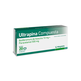 Imagen de ULTRAPINA COMPUESTA 500+10mg [20 comp.]