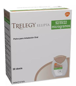 Imagen de TRELEGY ELLIPTA 92/55/22 92+55+22mcg [30 dosis]