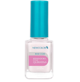 Imagen de NEWCOLOR ESMALTE BASE COAT REPARADORA C/QUERATINA 9.50 [12 ml]