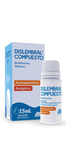 Imagen de DISLEMBRAL COMPUESTO GOTAS 10+500mg/1.5ml [15 ml]