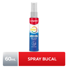 Imagen de COLGATE ENJUAGUE BUCAL TOTAL 12 ANTIBACTERIANO SPRAY [60 ml]