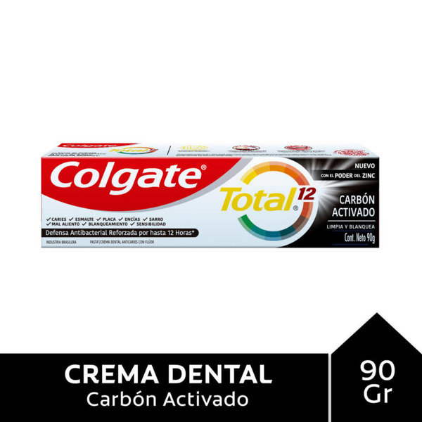 Imagen de COLGATE CR. TOTAL CHARCOAL [90 gr]