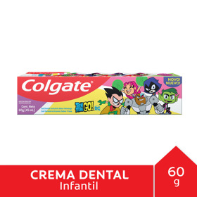 Imagen de COLGATE CR. JUNIOR TEEN TITANS GO [60 gr]