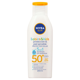 Imagen de NIVEA SUN BABIES & KIDS PIELES SENSIBLES 50 fps [200 ml]