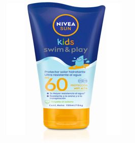 Imagen de NIVEA SUN KIDS SWIM AND PLAY 60 fps [150 ml]