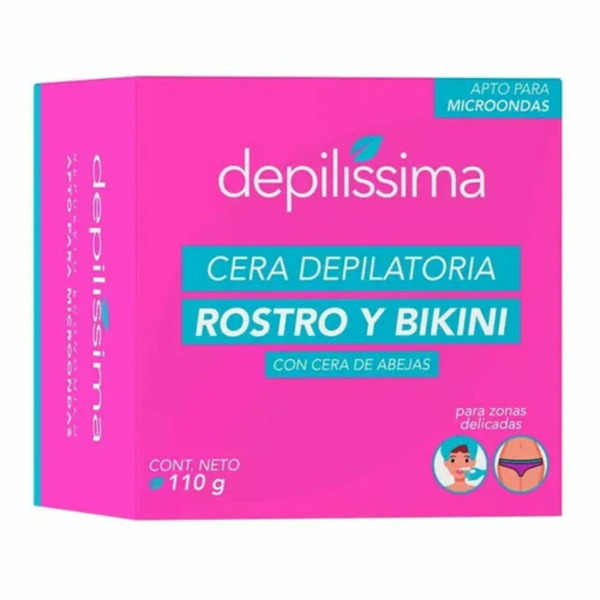 Imagen de DEPILISSIMA CERA DEPILATORIA ROSTRO Y BIKINI [110 gr]