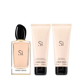 Imagen de GIORGIO ARMANI SI EDP+BODY LOTION+GEL DUCHA COFRE [100+75+75ml]