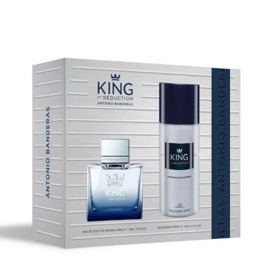 Imagen de BANDERAS KING OF SEDUCTION EDT+DEO SPRAY COFRE [100+150ml]