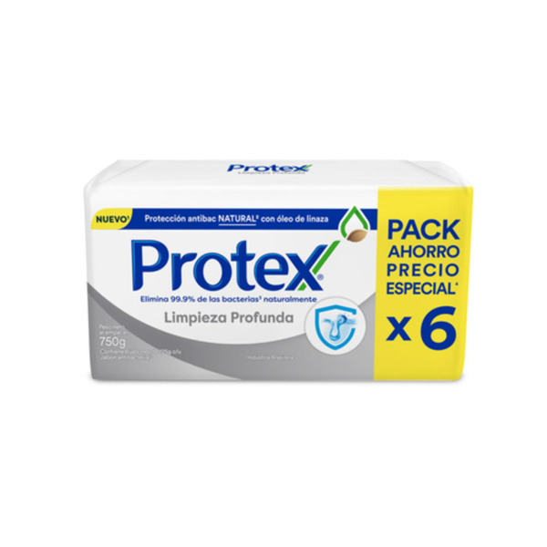 Imagen de PROTEX ASTRAL JABON LIMPIEZA PROFUNDA PACK 20% OFF [6 uni.]