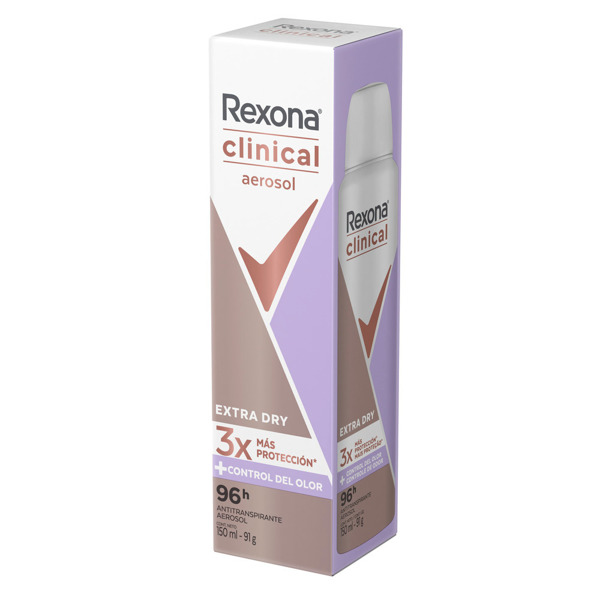 Imagen de REXONA AERO ANTITR. CLINICAL EXTRA DRY FEMENINO [150 ml]