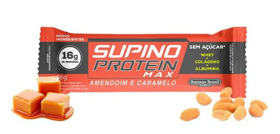 Imagen de SUPINO BARRA PROTEINA MANI Y CARAMELO SIN AZUCAR 16 gr [46 gr]