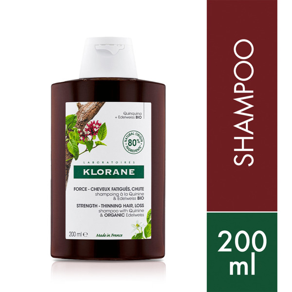 Imagen de KLORANE SHAMPOO QUININE ESTIMULANTE Y FORTIFICANTE 200 ml