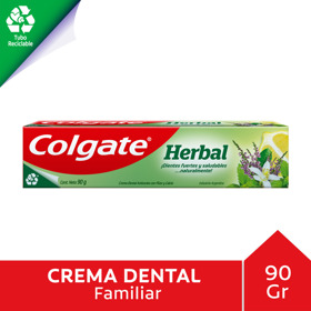 Imagen de COLGATE CR. HERBAL BLANQUEADORA CALCIO [90 gr]