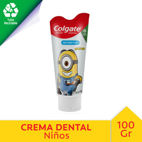 Imagen de COLGATE CR. JUNIOR SMILES MINIONS +6 años [100 gr]