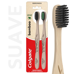 Imagen de COLGATE CEPILLO BAMBOO 2X1 [2 uni.]