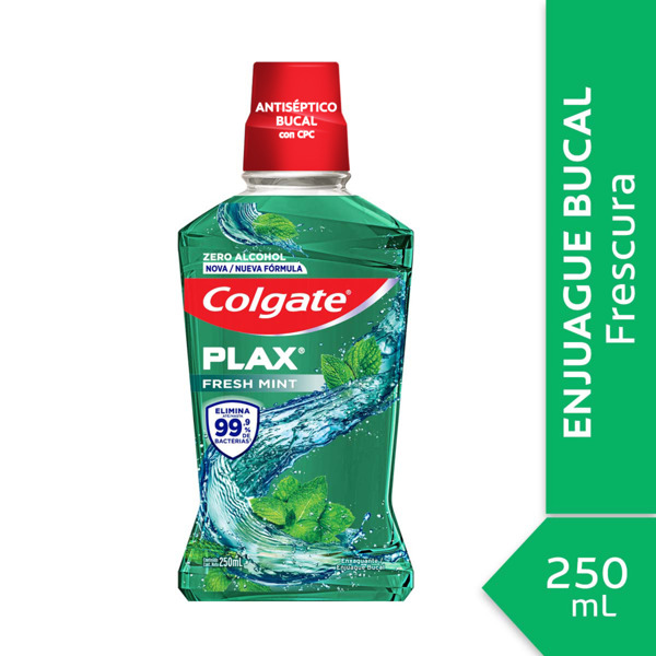 Imagen de COLGATE ENJUAGUE PLAX MENTA FRESCA [250 ml]