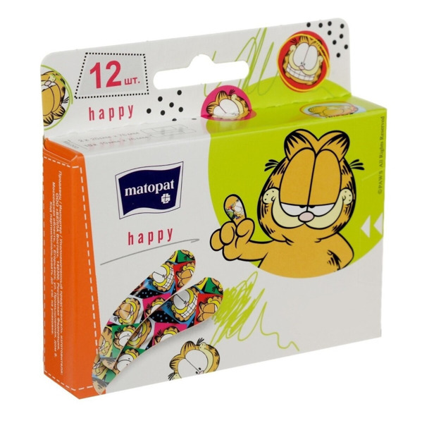 Imagen de MATOPAT CURITAS KIDS ZOO 1,9cmx7,6cm [12 uni.]