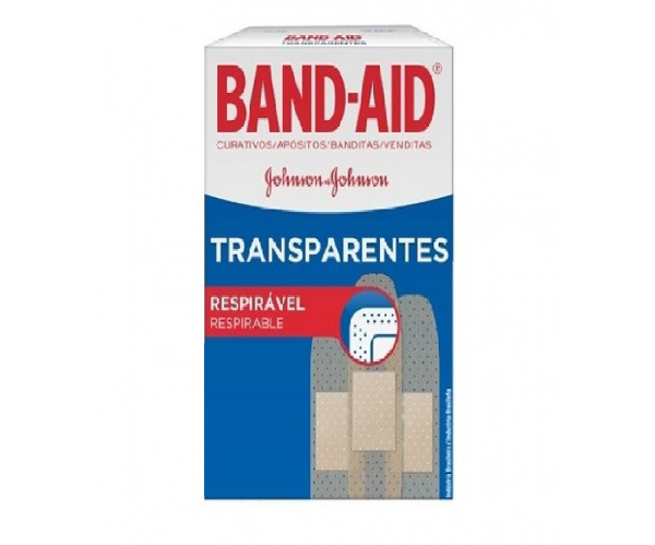 Imagen de J&J BAND AID CURITA TRANSPARENTE 1.9x7.6cm [10 uni.]