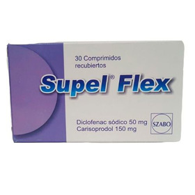 Imagen de SUPEL FLEX 50+150mg [30 comp.]