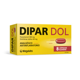 Imagen de DIPAR DOL CAPSULA BLANDA 300+50mg [8 cap.]