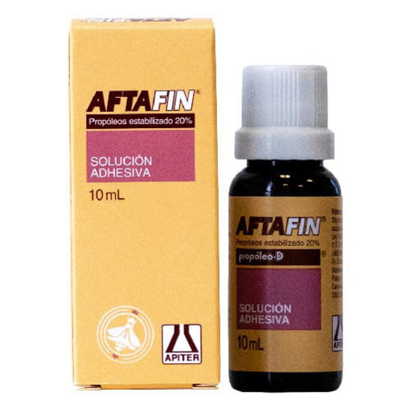 Imagen de AFTAFIN PROPOLEO D SOL. ADHESIVA [10 ml]