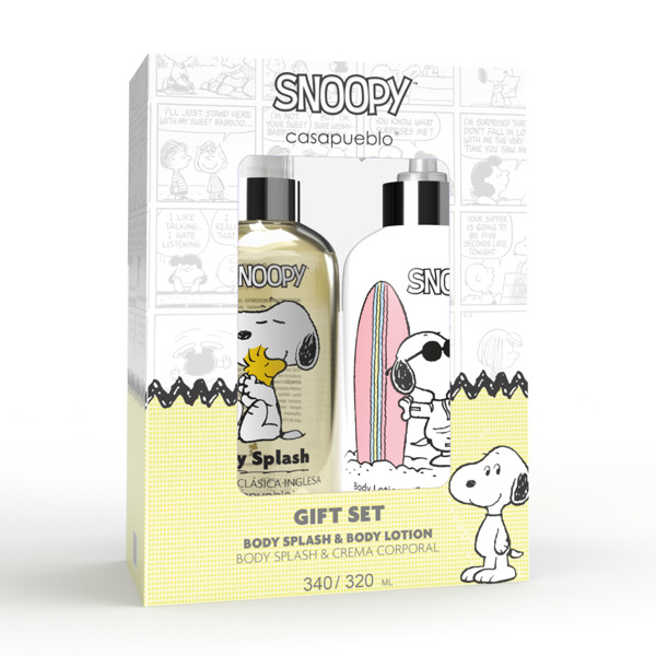 Imagen de CASAPUEBLO SNOOPY GIFT SET COLONIA INGLESA+BODY LOTION [2 uni.]