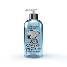 Imagen de CASAPUEBLO SNOOPY SHOWER GEL FRESH [340 ml]