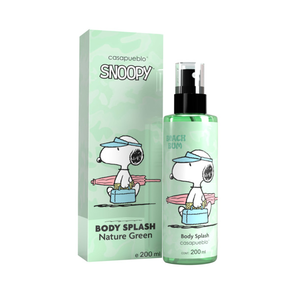 Imagen de CASAPUEBLO SNOOPY BODY SPLASH NATURE GREEN [200 ml]