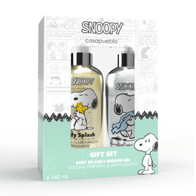 Imagen de CASAPUEBLO SNOOPY GIFT SET COLONIA INGLESA+SHOWER GEL [2 uni.]