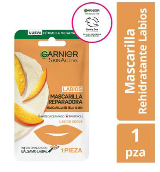 Imagen de GARNIER SKIN ACTIVE MASCARILLA LABIOS MANGO [5 gr]