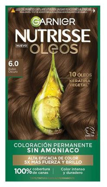 Imagen de NUTRISSE KIT OLEOS RUBIO OSCURO 6.0 [1 uni.]