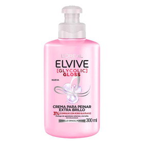 Imagen de ELVIVE CREMA PARA PEINAR GLYCOLIC GLOSS 300 ml