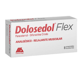 Imagen de DOLOSEDOL FLEX 450+35mg. [8 comp.]